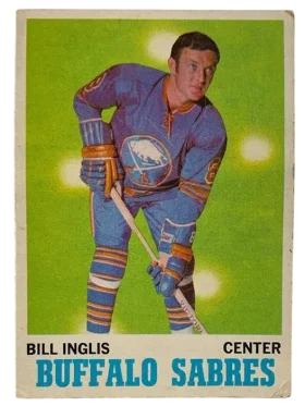 130 Bill Inglis 1970 71 O Pee Chee from Front Ex4