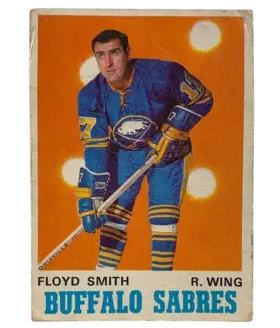 140 Floyd Smith 1970 71 O Pee Chee from Front Vg