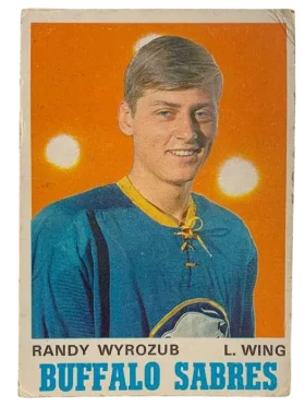 141 Randy Wyrozub 1970 71 O Pee Chee from Front Pr