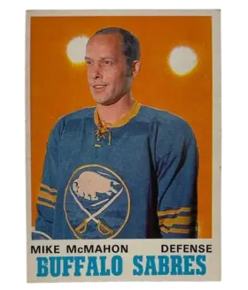 143 Mike Mcmahon 1970 71 O Pee Chee from Front Nm
