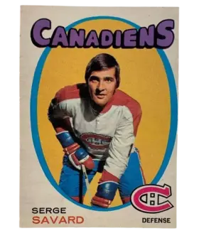 143 Serge Savard 1971 72 O Pee from Chee Front