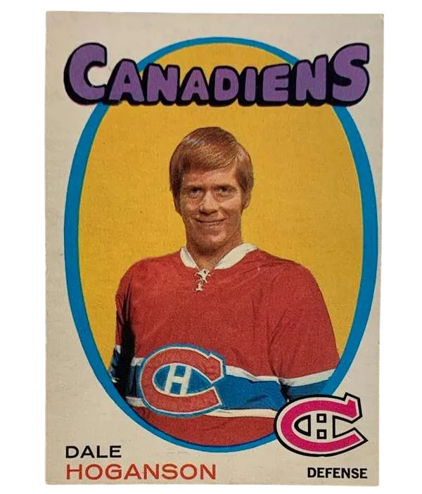 149 Dale Hoganson 1971 72 O Pee from Chee Front