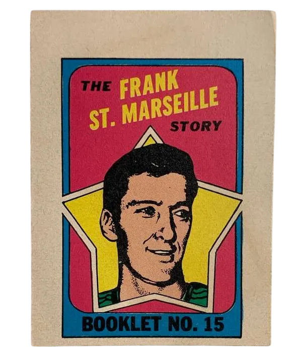 15 Frank St Marseille 1971 72 O Pee Chee Pee Chee from Booklets Front