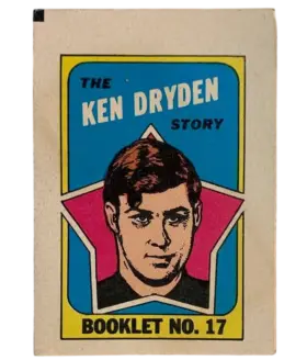 17 Ken Dryden 1971 72 O Pee Chee Pee Chee from Booklets Front