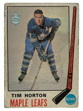 182 Tim Horton 1969 70 O Pee Chee from Front Vg3