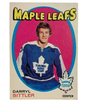 193 Darryl Sittler 1971 72 O Pee Chee from Front Nm