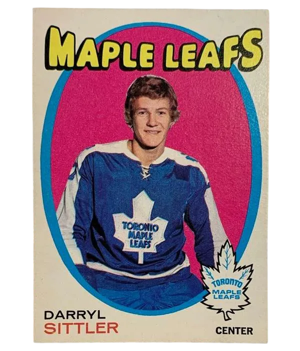 193 Darryl Sittler 1971 72 O Pee Chee from Front Nm