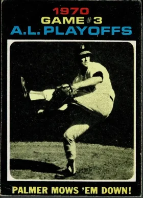 197 Jim Palmer 1971 O Pee from Chee Front