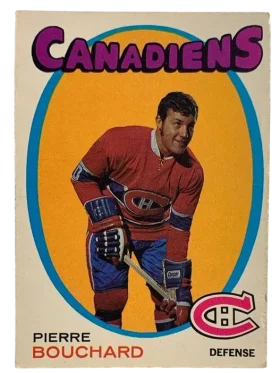 2 Pierre Bouchard 1971 72 O Pee from Chee Front
