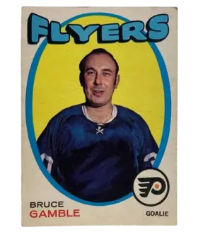 201 Bruce Gamble 1971 72 O Pee Chee from Front Ex6