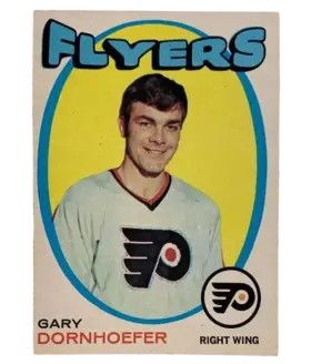 202 Gary Dornhoefer 1971 72 O Pee from Chee Front