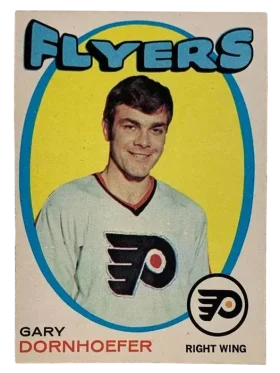 202 Gary Dornhoefer 1971 72 O Pee from Chee Front