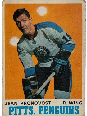 202 Jean Pronovost 1970 71 O Pee Chee from Front Vg