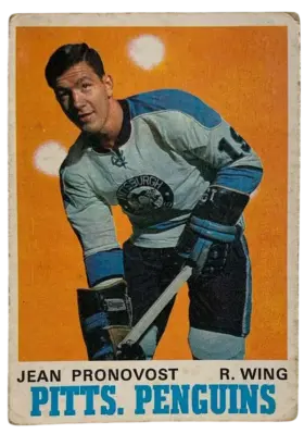 202 Jean Pronovost 1970 71 O Pee Chee from Front Vg