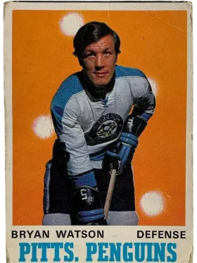 204 Bryan Watson 1970 71 O Pee Chee from Front Vg