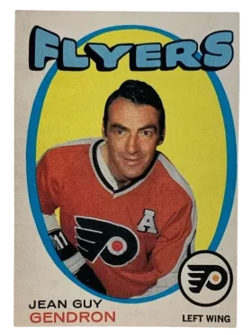 204 Jean Guy Gendron 1971 72 O Pee Chee from Front Ex6
