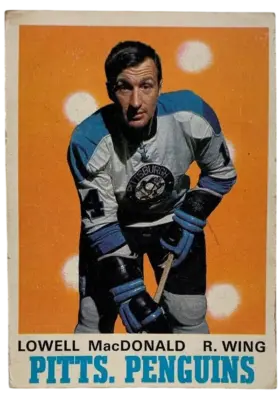 206 Lowell Macdonald 1970 71 O Pee Chee from Front Vg