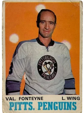 208 Val Fonteyne 1970 71 O Pee Chee from Front G