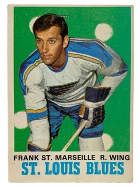 214 Frank St Marseille 1970 71 O Pee Chee from Front Ex