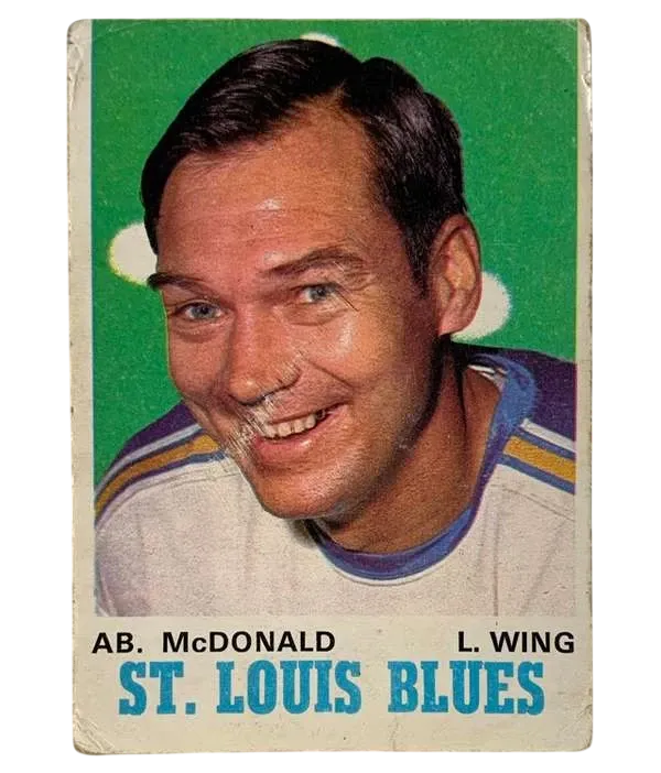 215 Ab Mcdonald 1970 71 O Pee Chee from Front G
