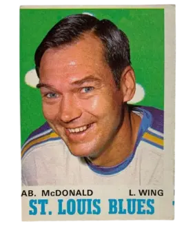 215 Ab Mcdonald 1970 71 O Pee Chee from Front Vg