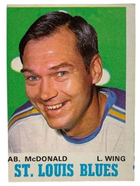 215 Ab Mcdonald 1970 71 O Pee Chee from Front Vg