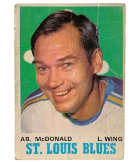 215 Ab Mcdonald 1970 71 O Pee Chee from Front Vg3