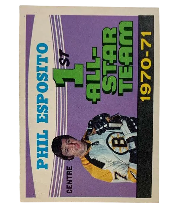 253 Phil Esposito 1971 72 O Pee from Chee Front