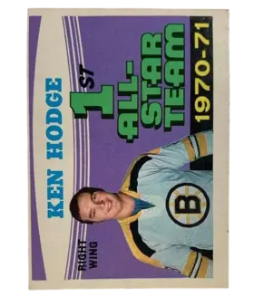 254 Ken Hodge 1971 72 O Pee from Chee Front