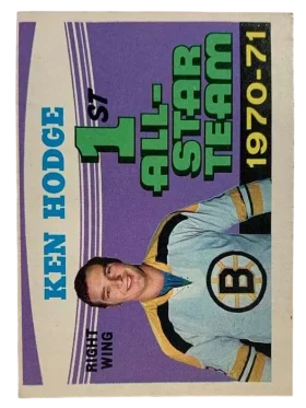 254 Ken Hodge 1971 72 O Pee from Chee Front