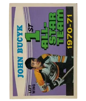 255 John Bucyk 1971 72 O Pee from Chee Front