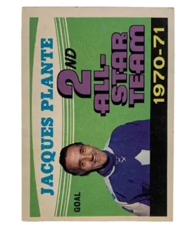 256 Jacques Plante 1971 72 O Pee from Chee Front