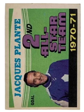 256 Jacques Plante 1971 72 O Pee from Chee Front