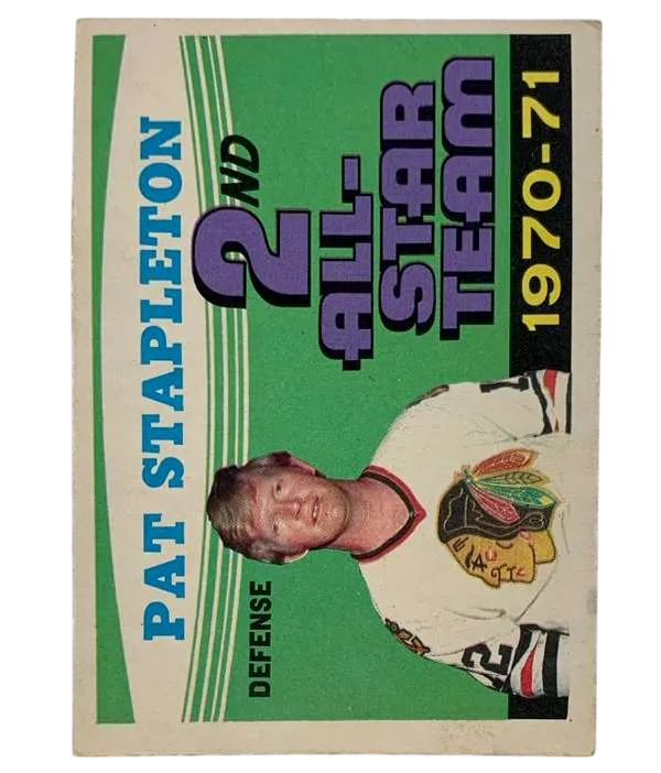 258 Pat Stapleton 1971 72 O Pee from Chee Front