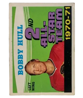 261 Bobby Hull 1971 72 O Pee Chee from Front Vg