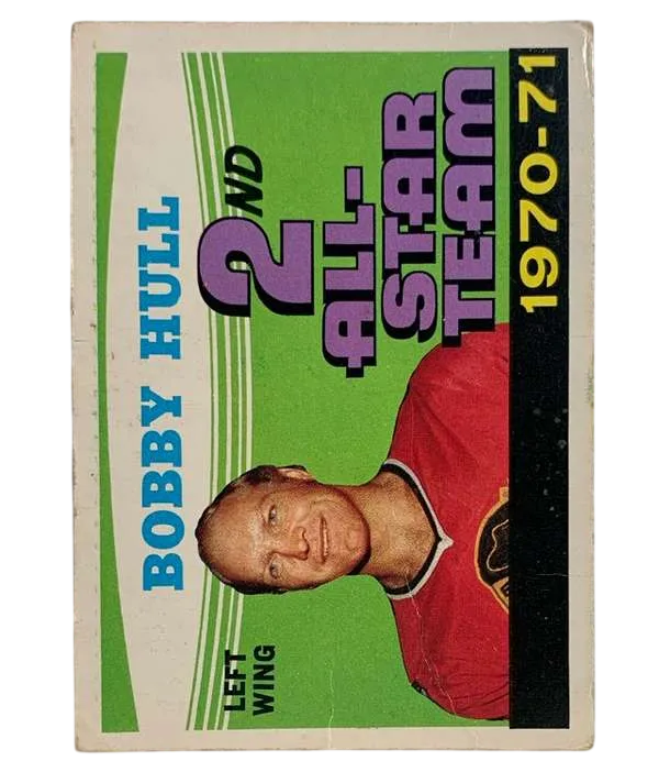 261 Bobby Hull 1971 72 O Pee Chee from Front Vg