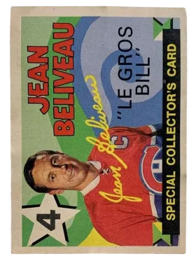 263 Jean Beliveau 1971 72 O Pee from Chee Front
