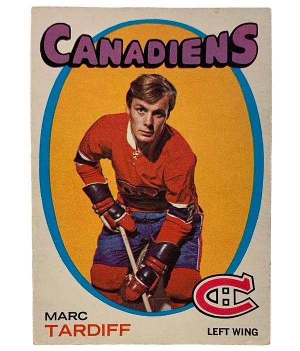 29 Marc Tardif 1971 72 O Pee from Chee Front