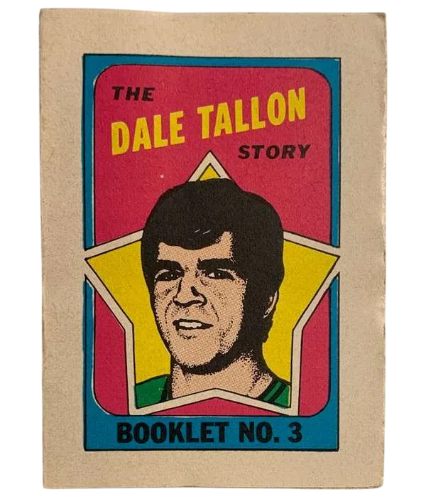 3 Dale Tallon 1971 72 O Pee Chee Pee Chee from Booklets Front