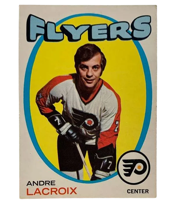 33 Andre Lacroix 1971 72 O Pee from Chee Front