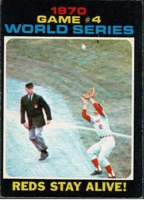330 1970 World Series Game 4 1971 O Pee from Chee Front