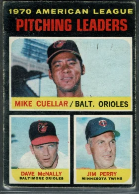69 Mike Cuellar 1971 O Pee from Chee Front