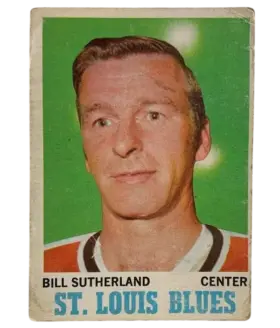 83 Bill Sutherland 1970 71 O Pee Chee from Front Ex4