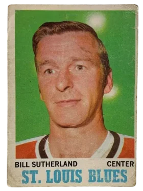 83 Bill Sutherland 1970 71 O Pee Chee from Front Ex4