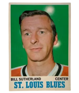 83 Bill Sutherland 1970 71 O Pee Chee from Front Ex6