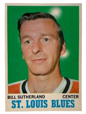 83 Bill Sutherland 1970 71 O Pee Chee from Front Ex6