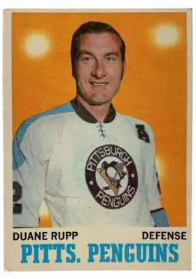 89 Duane Rupp 1970 71 O Pee Chee from Front Ex