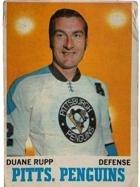 89 Duane Rupp 1970 71 O Pee Chee from Front Vg