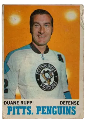 89 Duane Rupp 1970 71 O Pee Chee from Front Vg