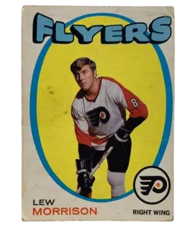 89 Lew Morrison 1971 72 O Pee Chee from Front Pr